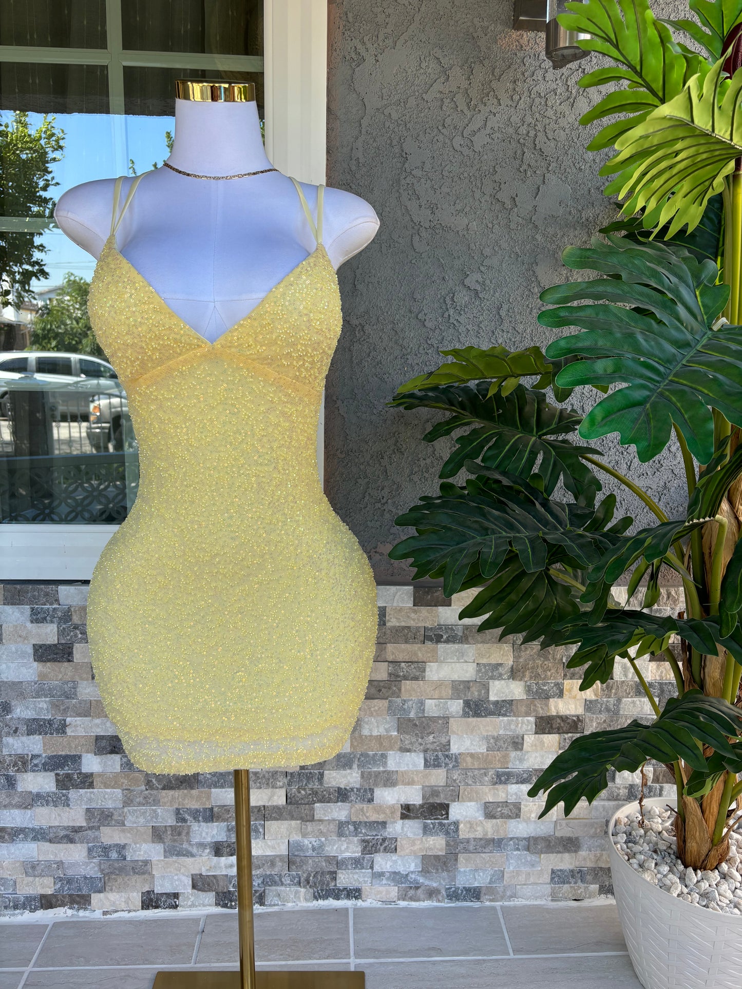 Kimberly Dress - Yellow