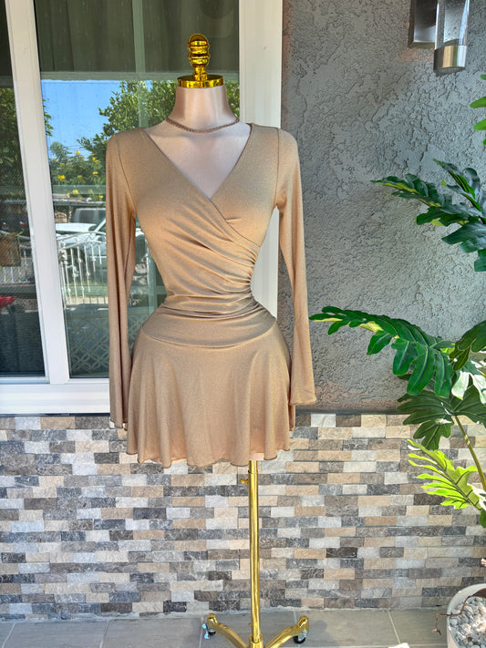Lily Dress - Gold