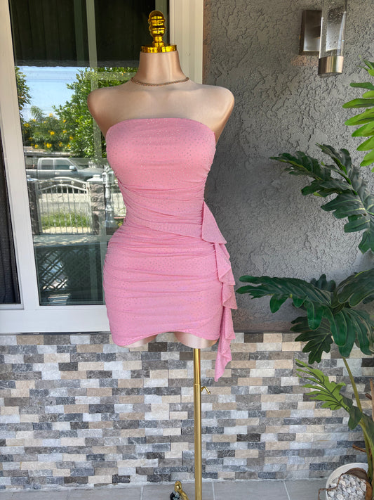 Areli Dress - Pink