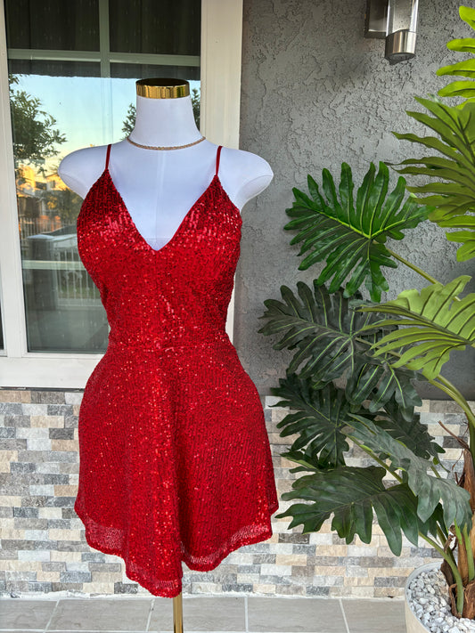 Anahi Dress - Red
