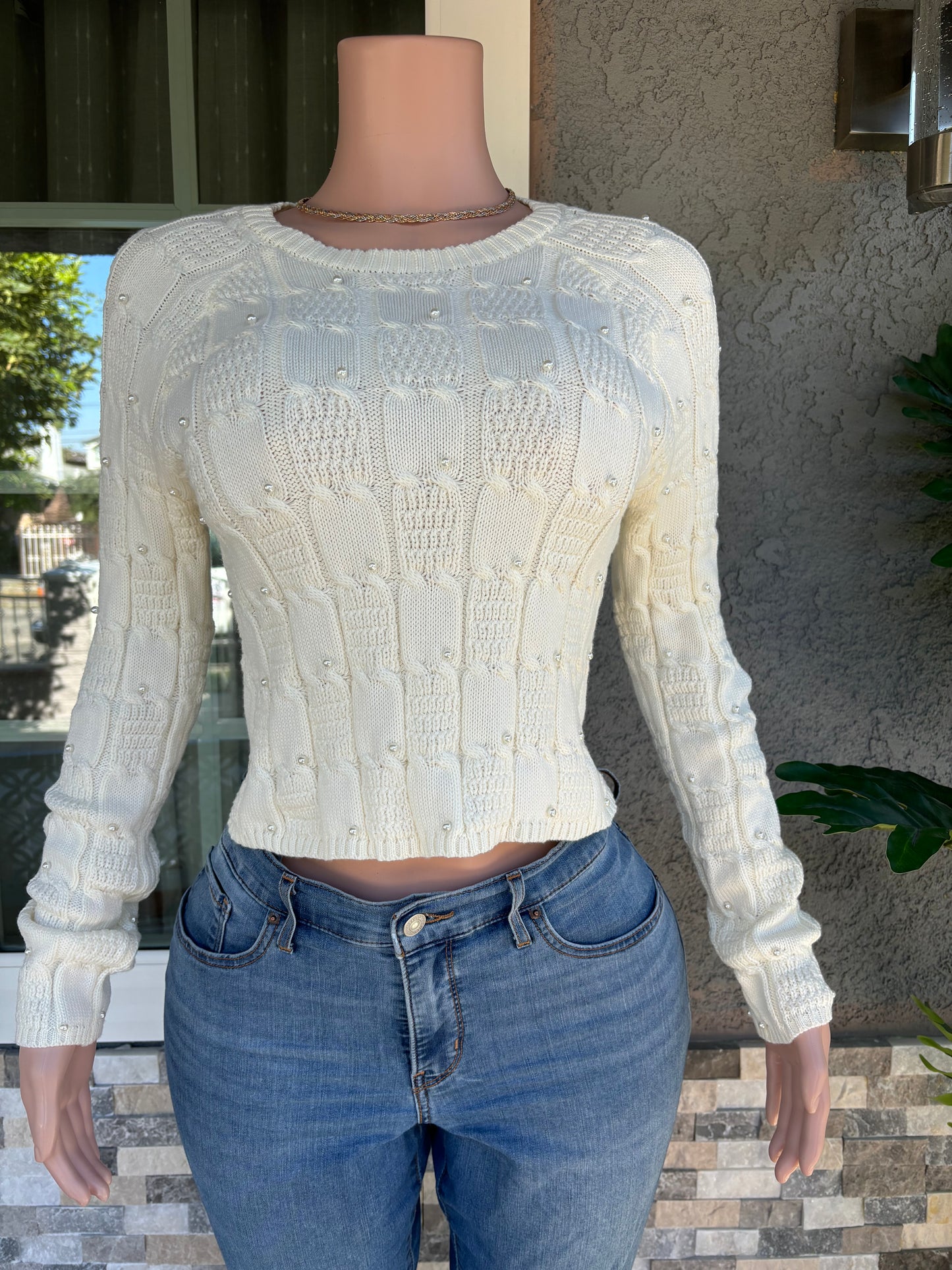 Pearl Knit Top