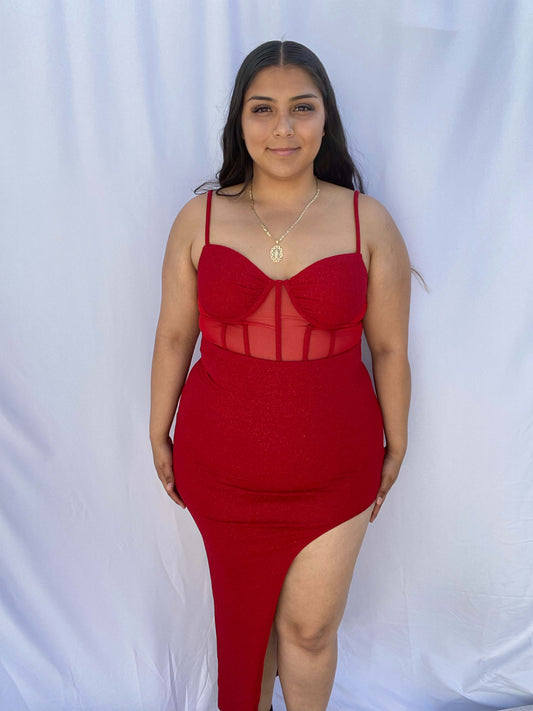 Ariel Dress - Red