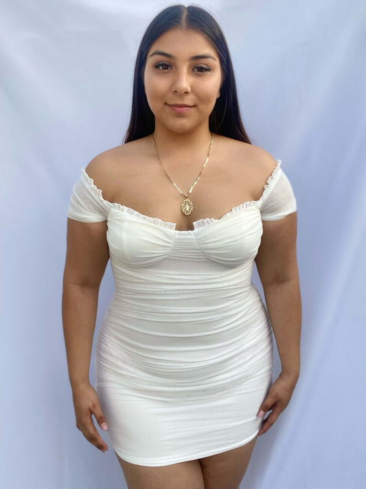 Bella Dress - White