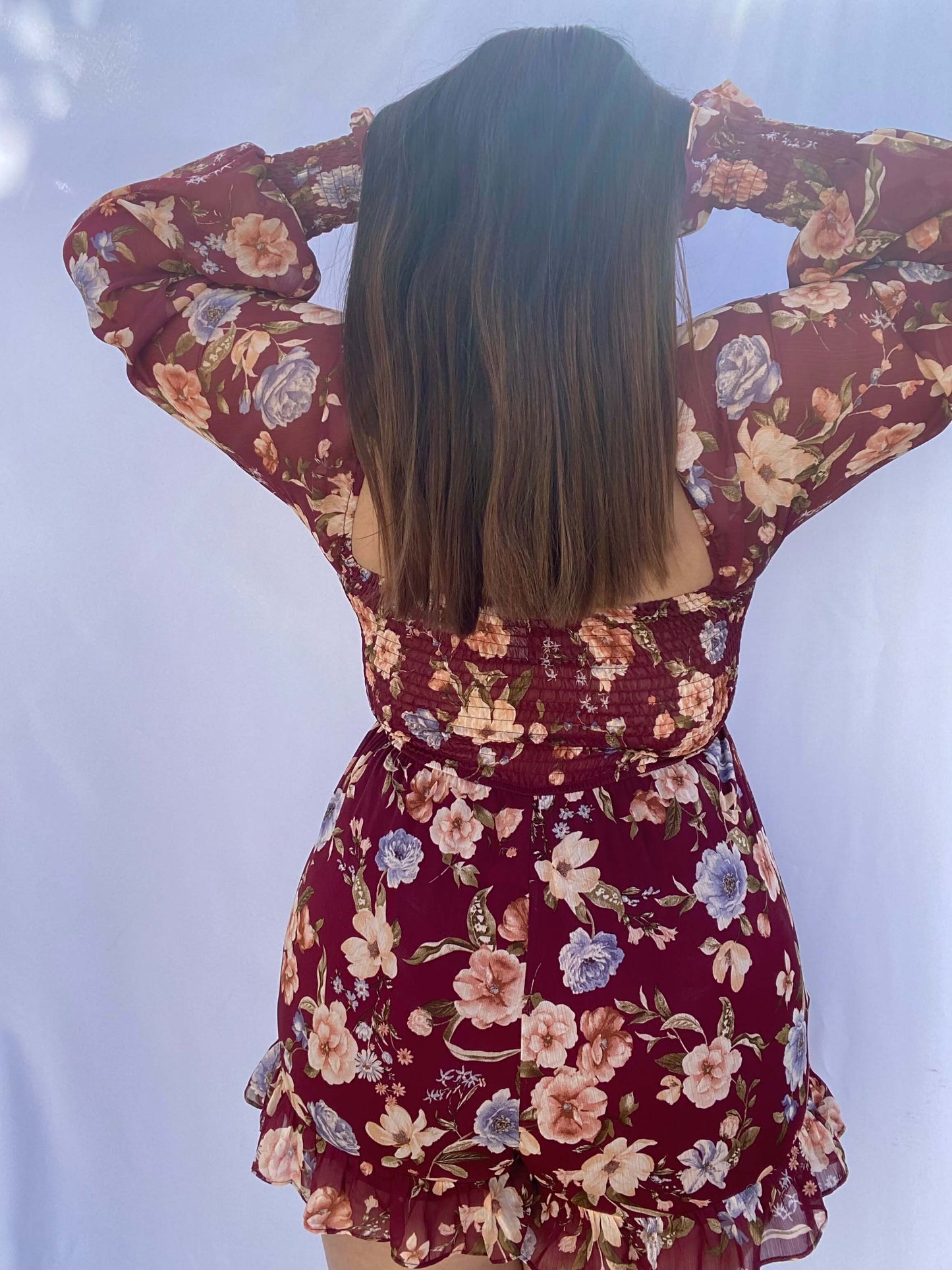 Kathy Floral Romper